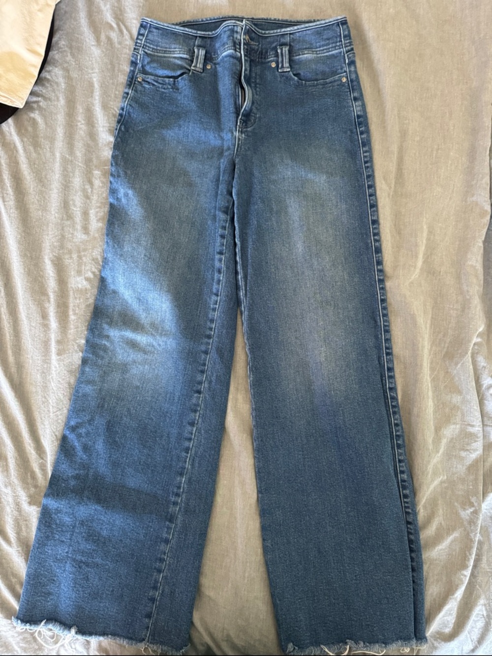NYDJ Medium Blue Lift Tuck Denim Jeans